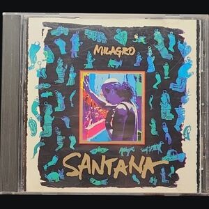 MUSIC CD  1992 "SANTANA" MILAGRO